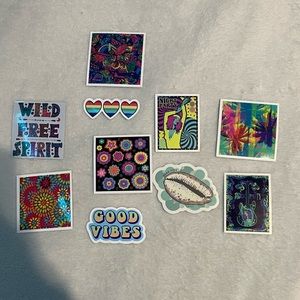 2 for $1 or all ten for $5 stickers
